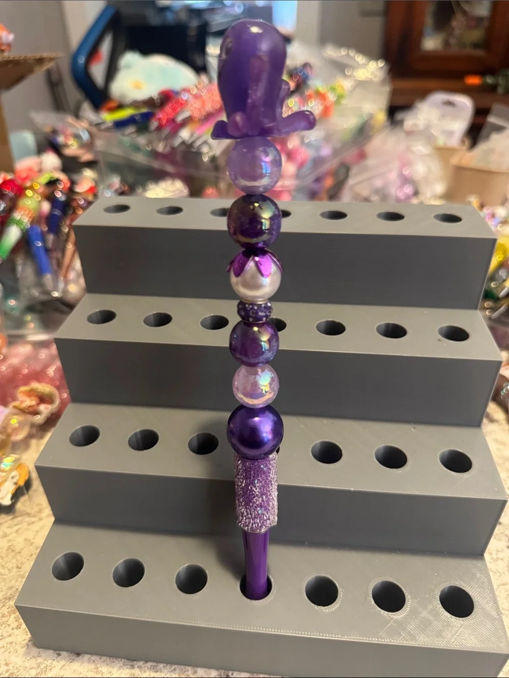 NWOT Disney Doorables Stretch Beaded Pen Handmade by Me